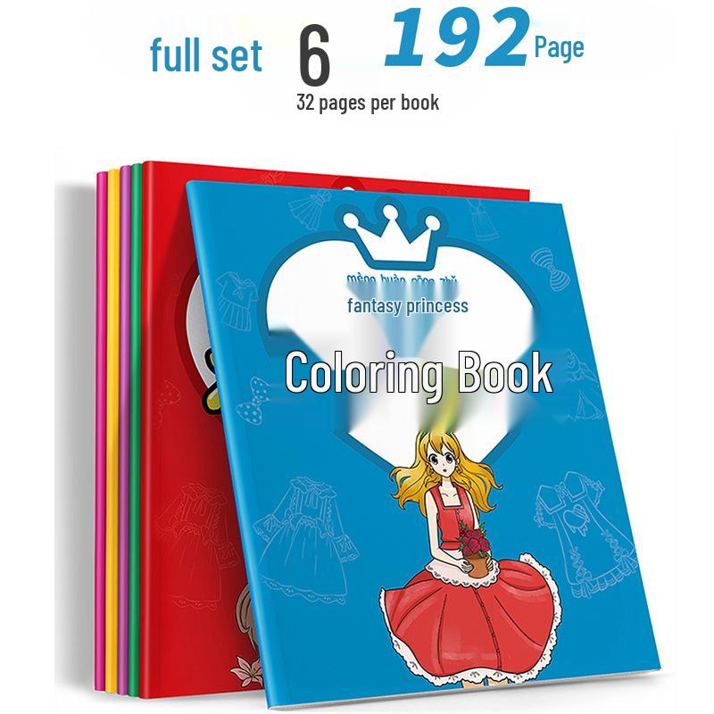 Kindergarten Coloring & Drawing Book for Ages 2-6: Children's Picture Book for Learning to Doodle and Paint