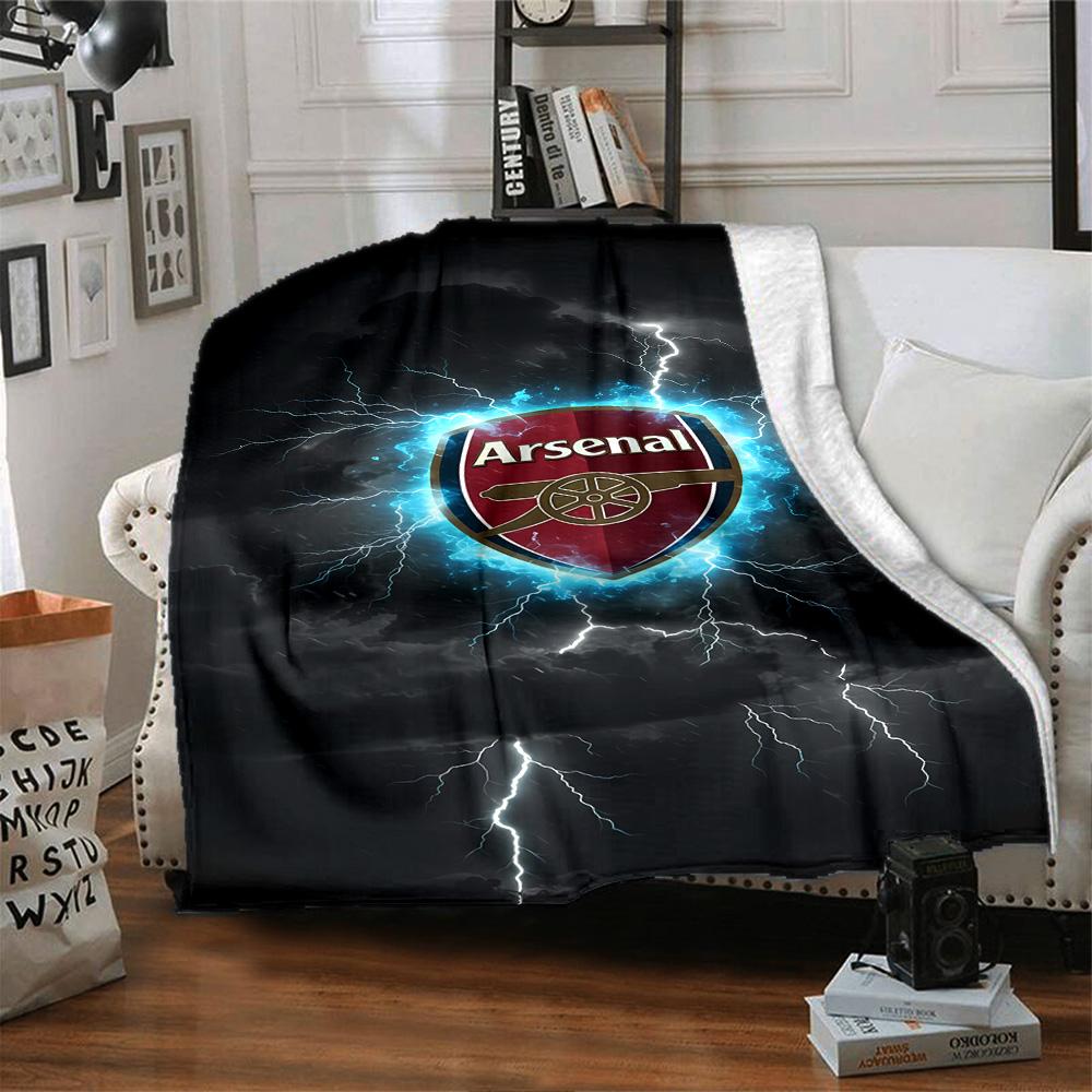 Arsenal Blanket Soft & Cozy Suitable for Sofa Chair Couch for All Seasons Modern Gift for Travel Home Birthdays