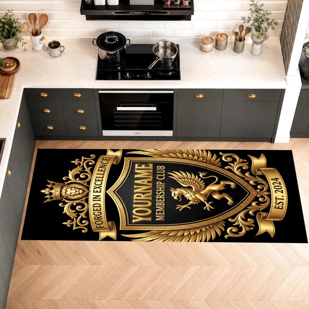 Excellence Customize Your Name Kitchen Rug Runner Rug Laundry Mat Hallway Entryway The Best Gift Choice