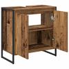 Bathroom Cabinet with Door Rustic Wood Look 60 x 30 x 60 cm Engineered Wood