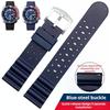22m Maschio Per Seiko Foro d'aria cinturino in fluoro gomma Water Ghost 007 Abalone piccolo mm Srpa21j1 SKX007 in scatola Cinturino in silicone per orologio