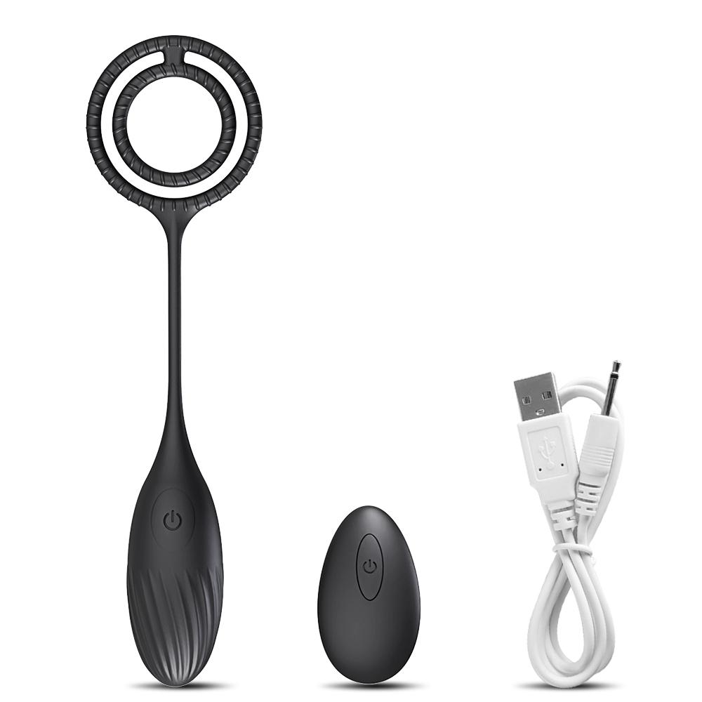 Cock Ring with Prostate Stimulator Vibrating Egg Sex Toys for Couples Vibrator for Men Gay Prostate Massager Wireless Remote