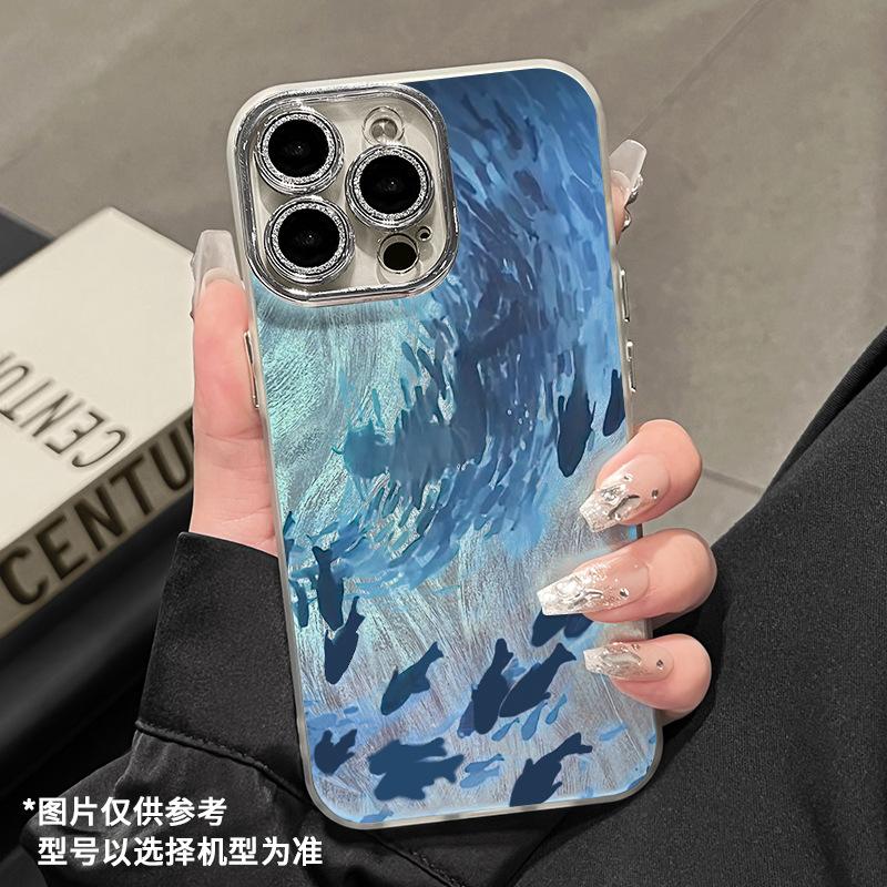 Small Fresh Phone Case for Apple 11e Summer iPhone11promax Summer Ocean Ins11