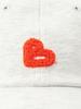 Cap with Chenille Embroidery and ONE 43410133443 [BEAMS HEART] B-HEART Logo, Women's, OATMEAL, SIZE,
