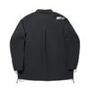 Li Ning Shirts Men's Black Lapel Moderate Shirt ASHV255-1