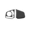 Carbon Fiber Car Steering Wheel Button Trim Cover Frame Stickers For Honda Civic 2016-2019 Car Styling Accessories