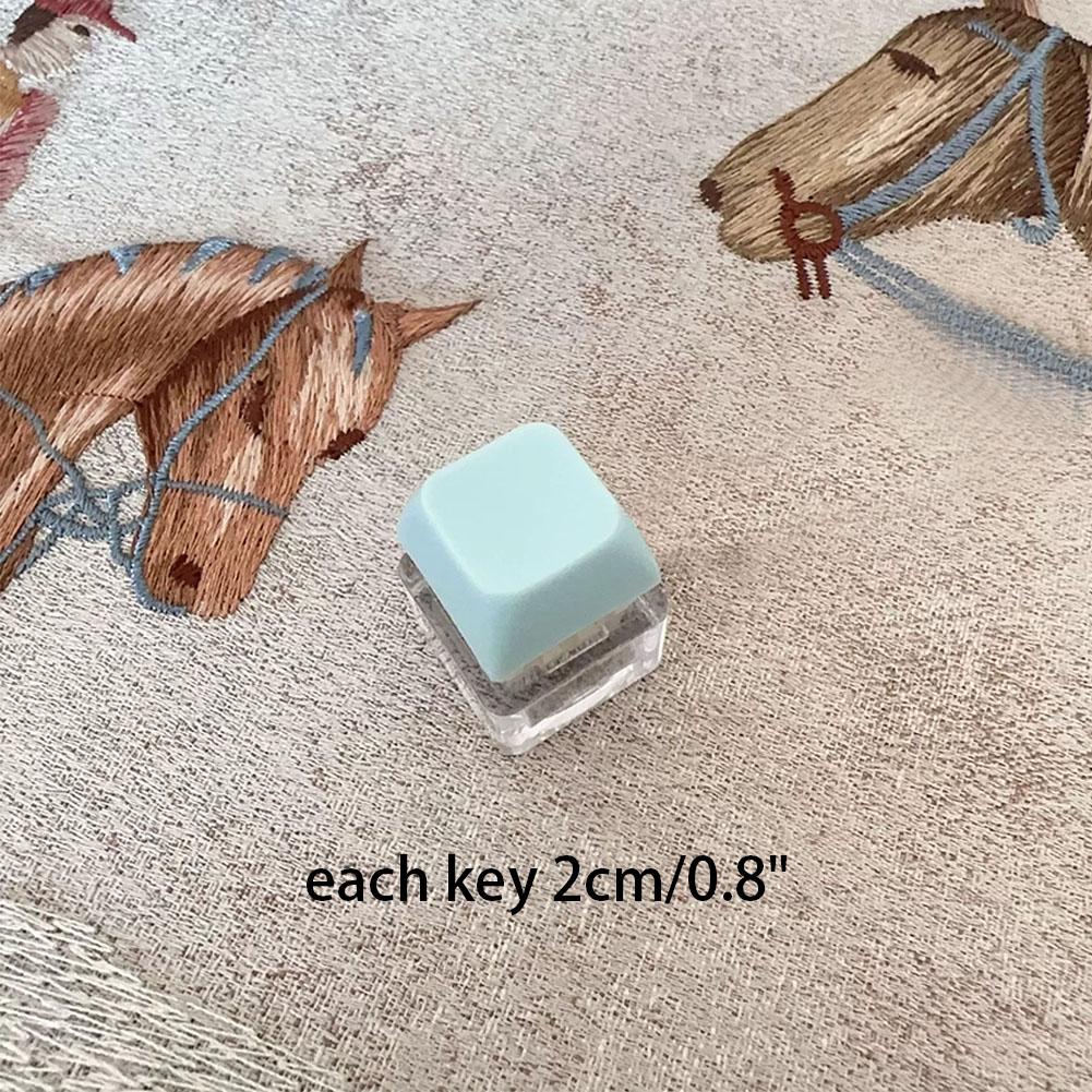 Bunte Tastatur Fidget Toys für Erwachsene Kinder, 1/4/5/9-Tasten Pastell Tastatur Clicker Schlüsselanhänger für Arbeitsstressabbau Angst