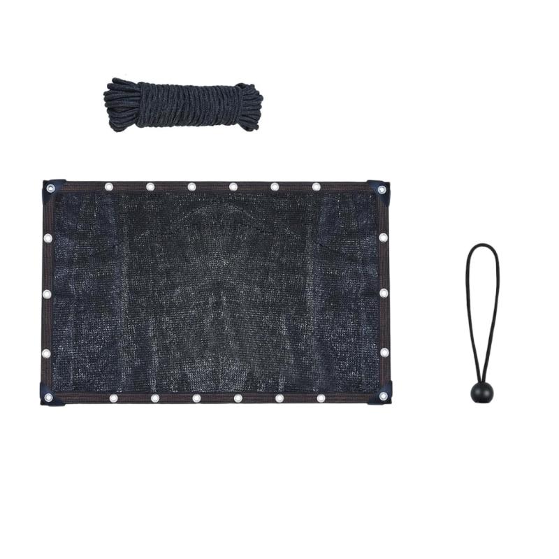 J0MC Tear Resistant Mesh Sun Shade Chicken Coops Cover For Garden Coops Vegetable Shade Various Weather Application