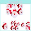 Festive Christmas Table Decor Santa Claus Non-woven Napkin Holder High Quality Material