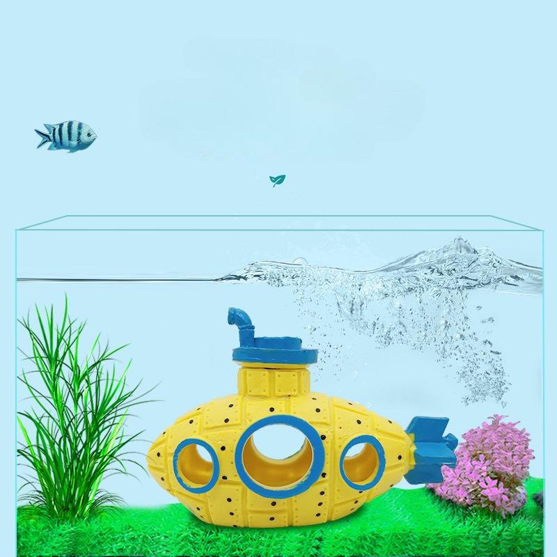 Fish Tank Landscaping Decoration Submarine Ornaments Aquarium Resin Fish Shrimp Shelters Environmental Protection Healthy