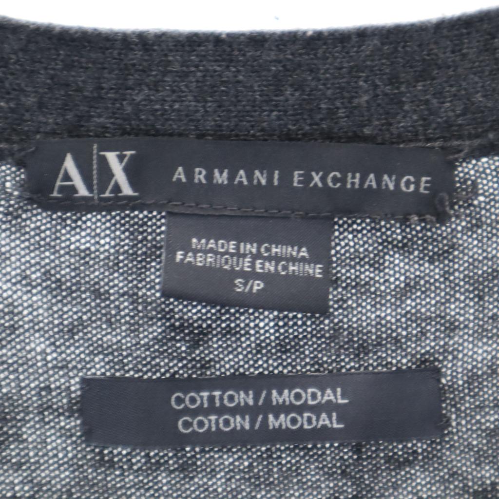Armani Exchange Long Sleeve Cardigan S/P Gray Knit Women Used