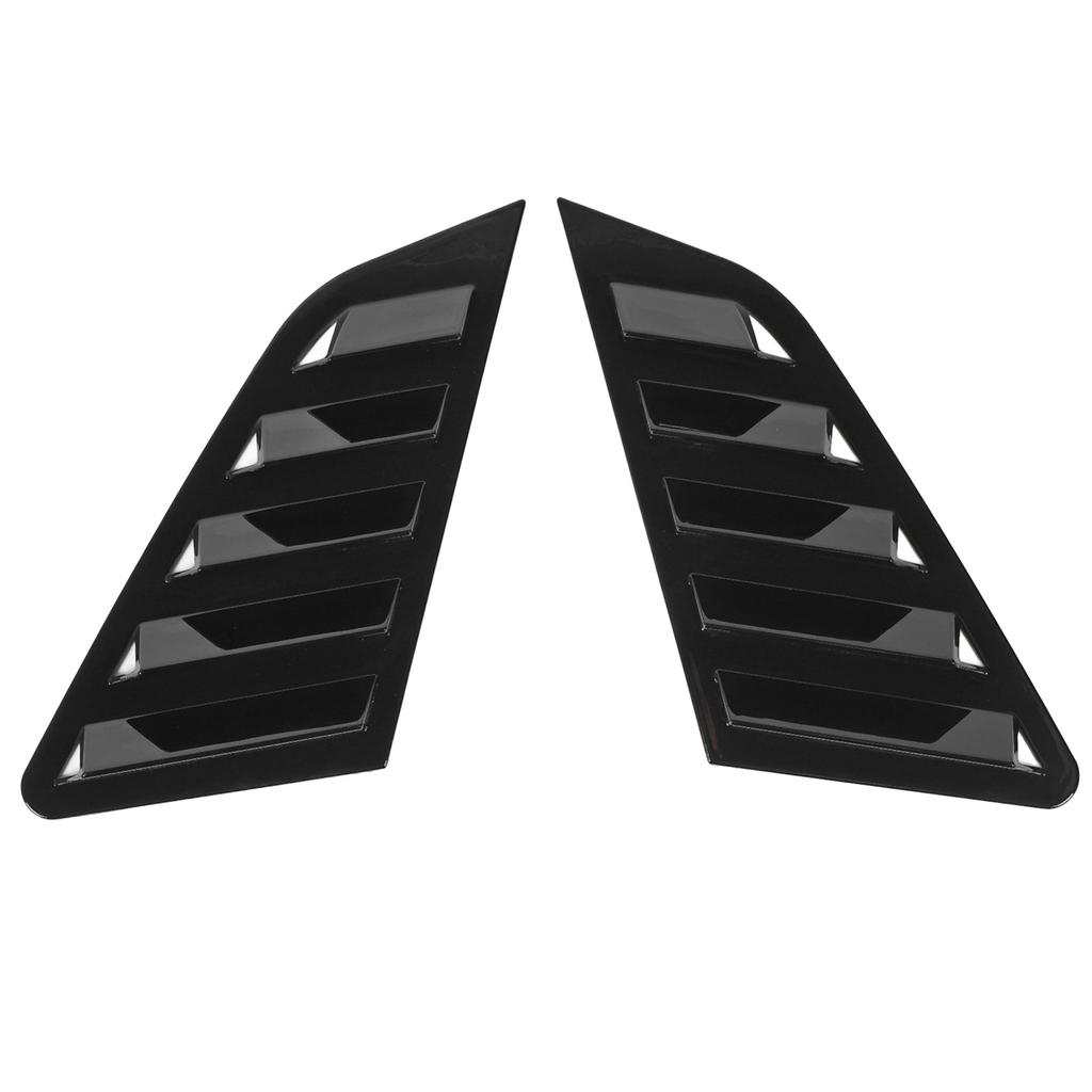 P  of Rear Window Louver Cover Sturdy ABS Left Right Side Window Shutter Cover Trim for     8Y Hatchback