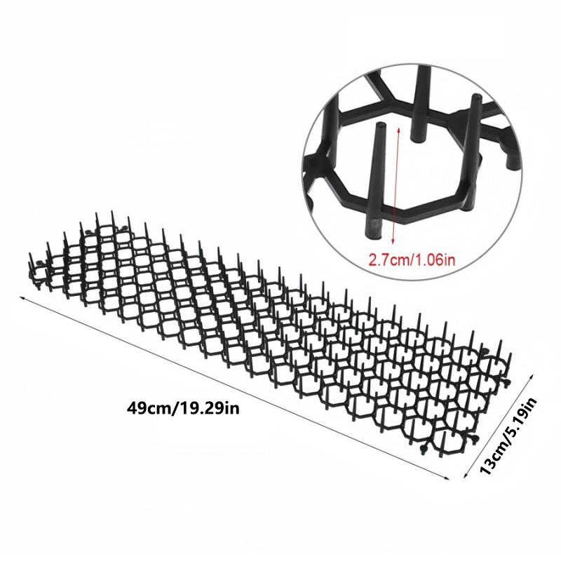 

Коврик с шипами от кошек Защита от кошек и собак Растение Используется для защиты от лазания Забор Изоляция балкона Садоводство Коврик с шипами от кошек