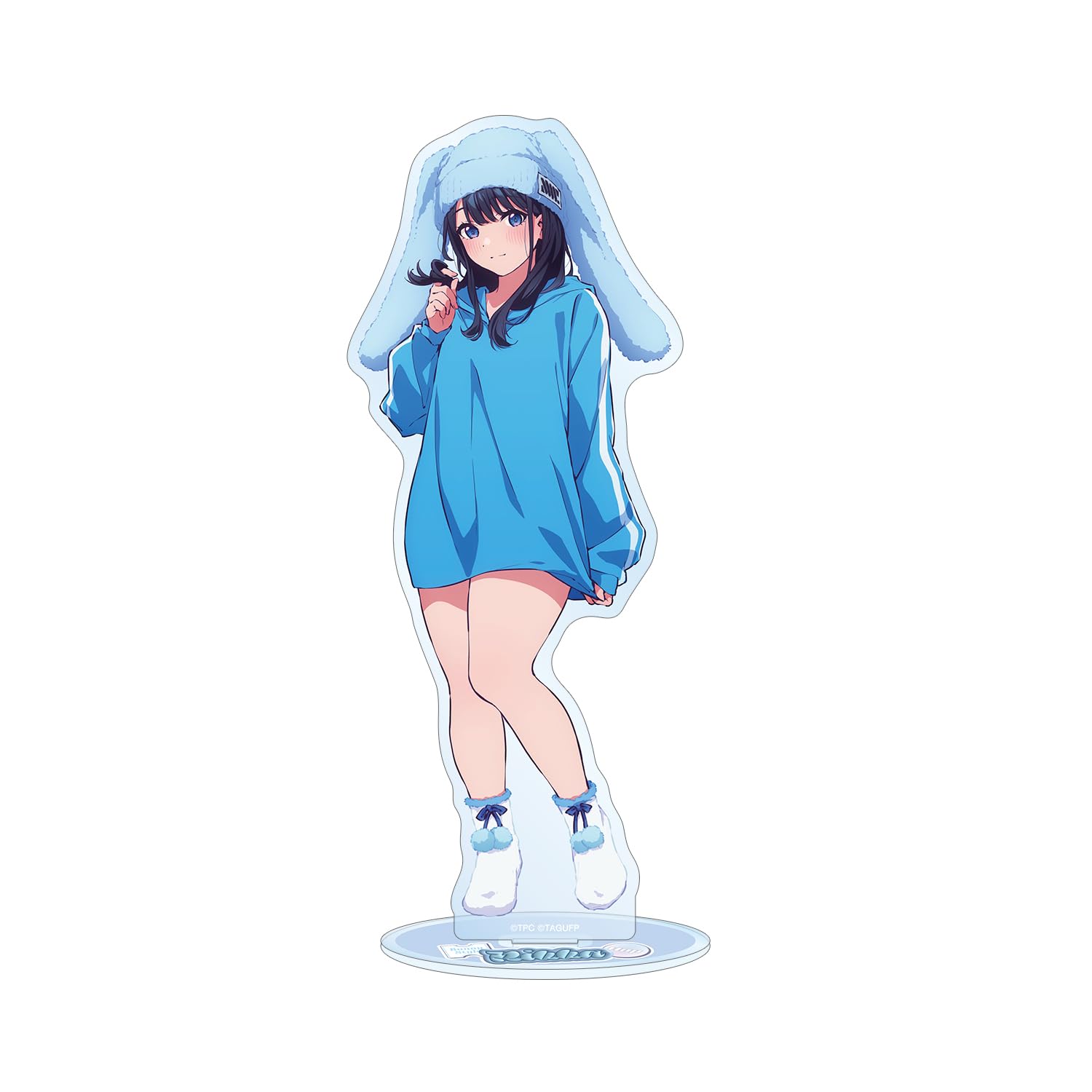 Gridman Universe Original Illustration of Takarada Rikka Rabbit Costume Acrylic Stand Ver.