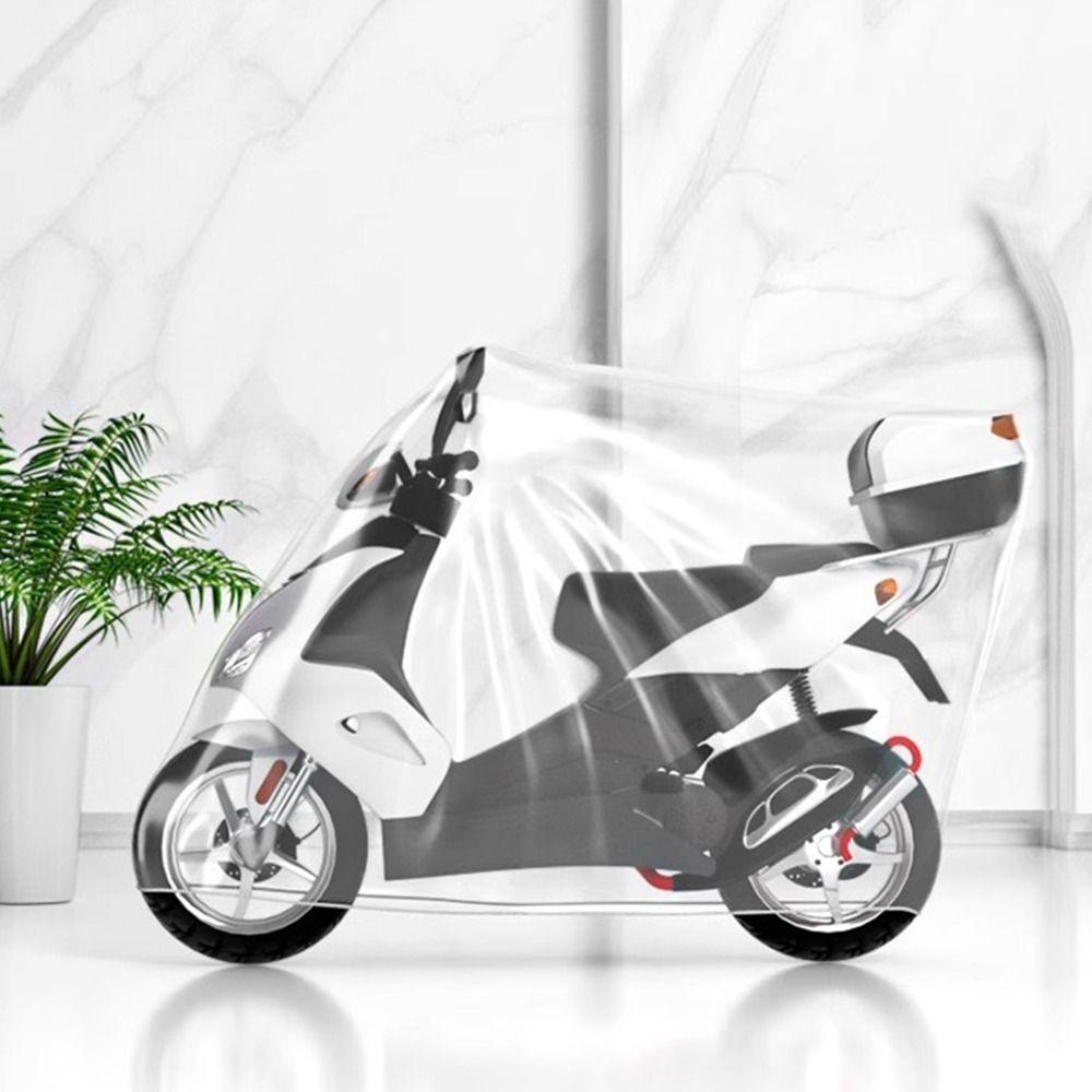 Dust Proof Waterproof Cover Transparent Electric Bicycle Cover New Motorcycle Cover