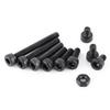 280 stk Eske M3 Cap Head Sekskant Bolt Skrue Mutter Metrisk Maskin Festeutstyr Sortiment Sett