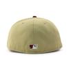 (New Era) Cap with Trendy Color Brim 59FIFTY New York Yankees [MLB 50TH ANNIVERSARY GREEN UV] NEW ERA NEW YORK YANKEES Hat 5950 (7-14 (approx. 57.7