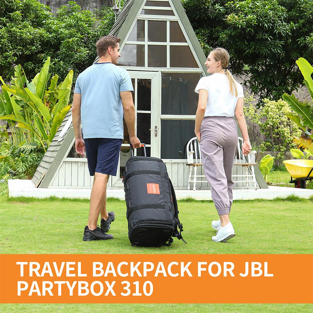 Case Waterproof Speaker Shoulder Bag Large Capacity Foldable Protection Speaker Storage Accessories for JBL Partybox 110/310