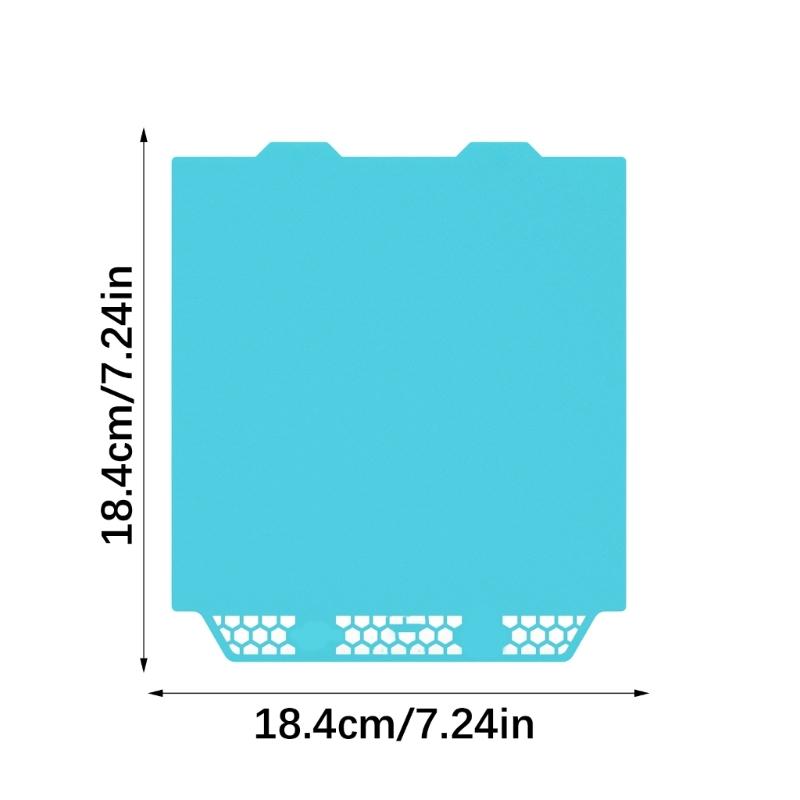 Steel Build Plate Replacement for 3D Printer Double Sided Low Energy Printing 3D Printing Build Plate Accessories