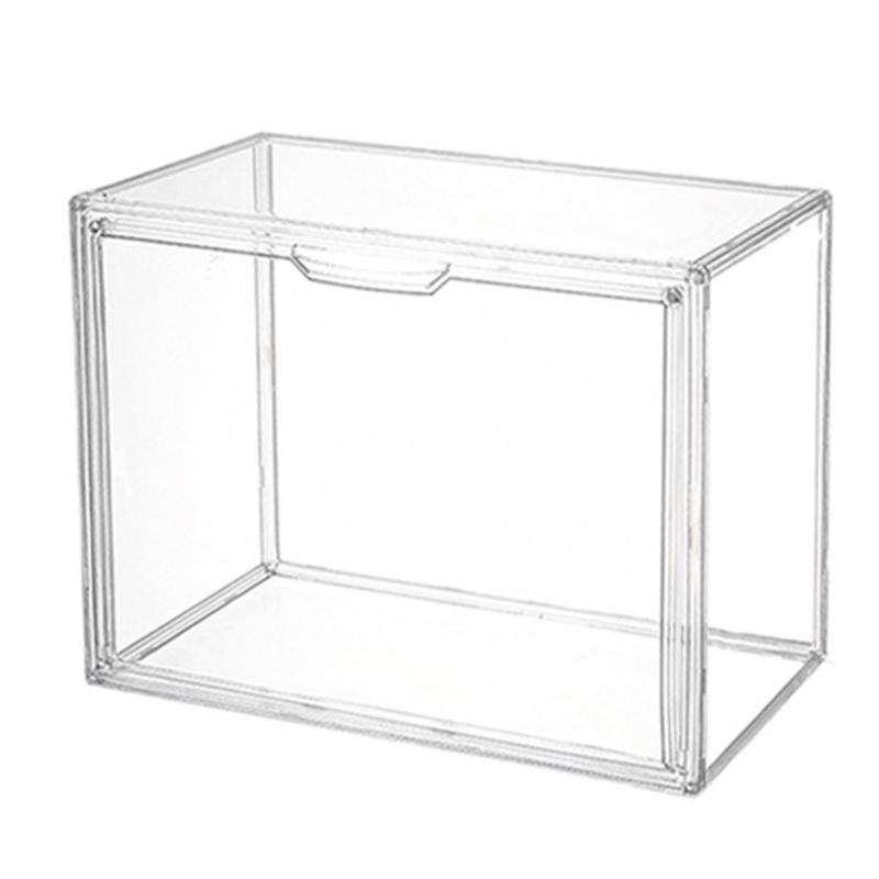 Clear Toy Organizers Showcases Box Dustproof Spacious Interior for Model Collections Home Decoration Display Shelf