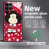 MafaldaS anime siliconeS Phone Case For Samsung S25 S24 S23 S22 S21 S20 Plus Ultra Note20 Glass Magnetic Case