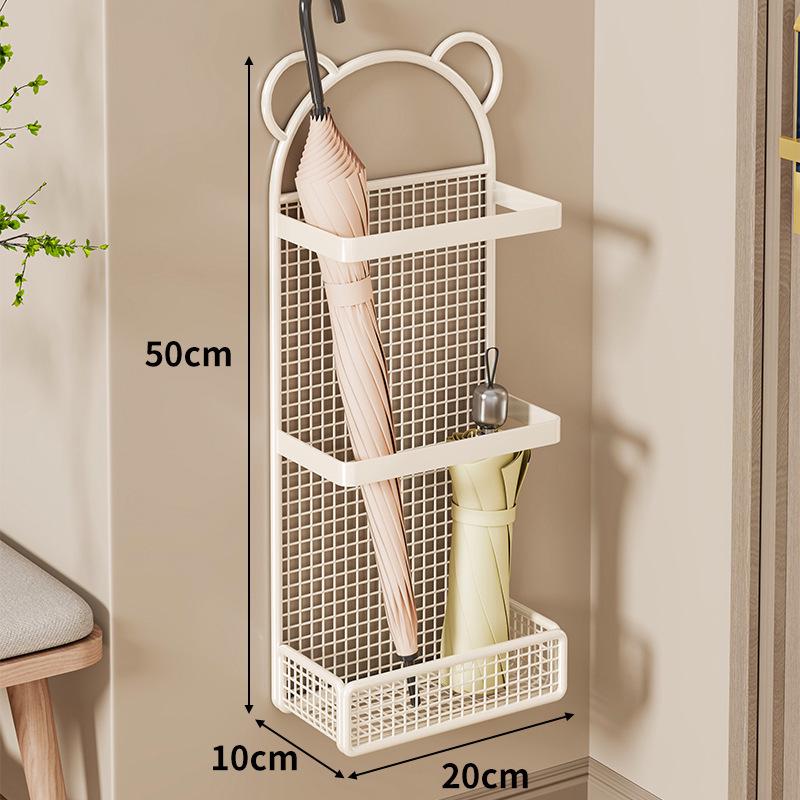 Punch-Free Panda Umbrella Stand - Creative & Water-Draining Storage for Entryway