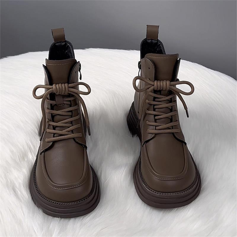 

Brand Martin Women s British-Style Thick-Soled Short Boots - Spring/Autumn 2025 Collection 37