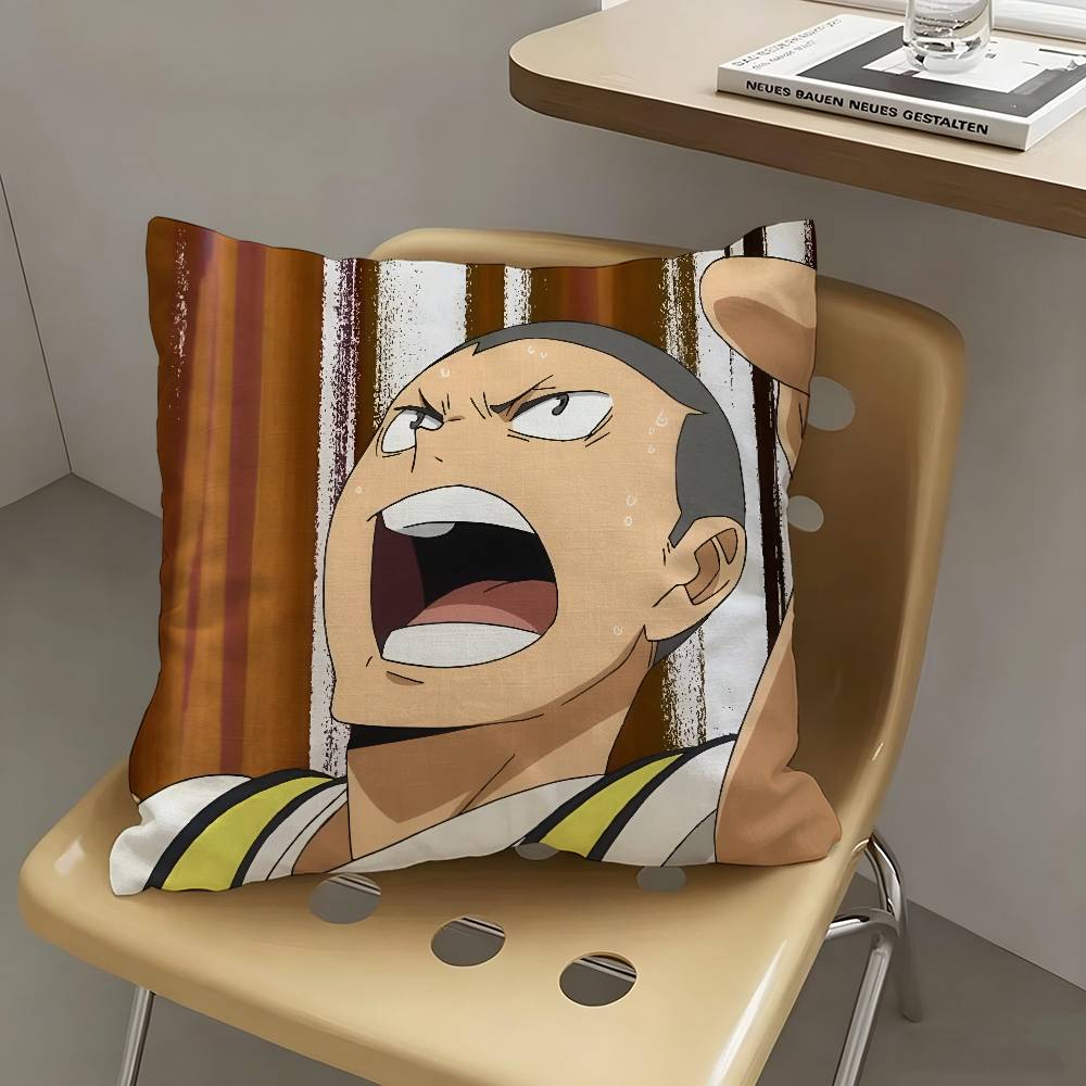 1pc Anime Tanaka Ryunosuke Pillow Case Fashion Square Pillowcase Bedroom Sofa Room Ins Decoration Leisure