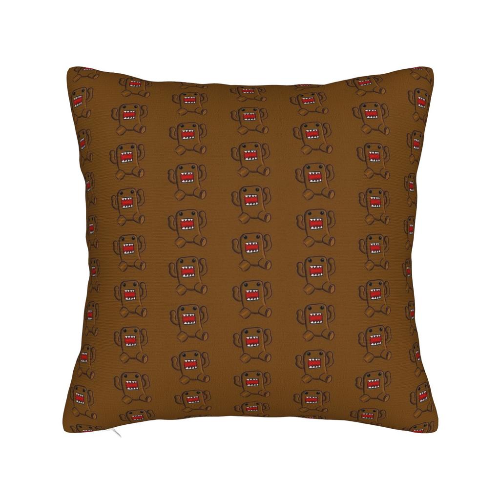 Domo Kun DJ Domo Pillowcase Polyester Cushion Cover Decorative  Pillow Case Cover Home Dropshipping 18'