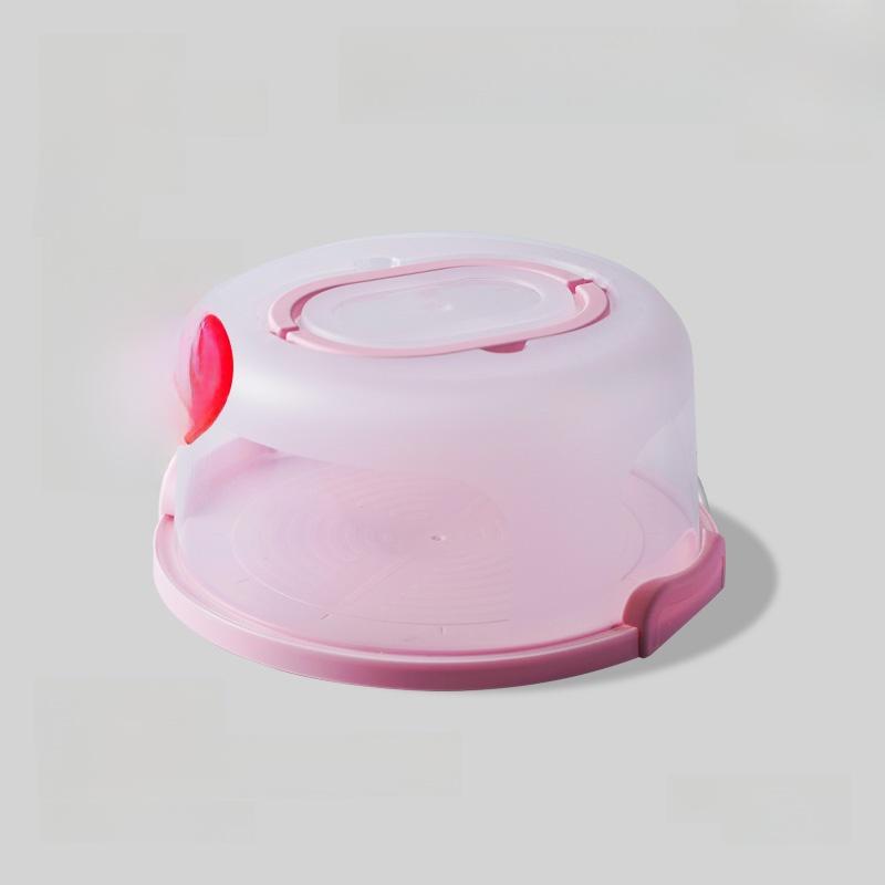 

Portable Double Layer 8 Inch Cake Box Transparent Birthday Packaging Paper Cup Box Home Use Bakery DIY Pastry Packaging Box