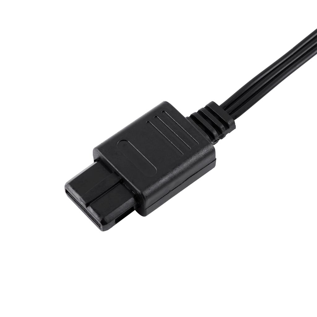 AV Composite Cable  Video  Cord for  N64 with  Thick Flexible Jacket Color Coded Connectors 1.8m Length