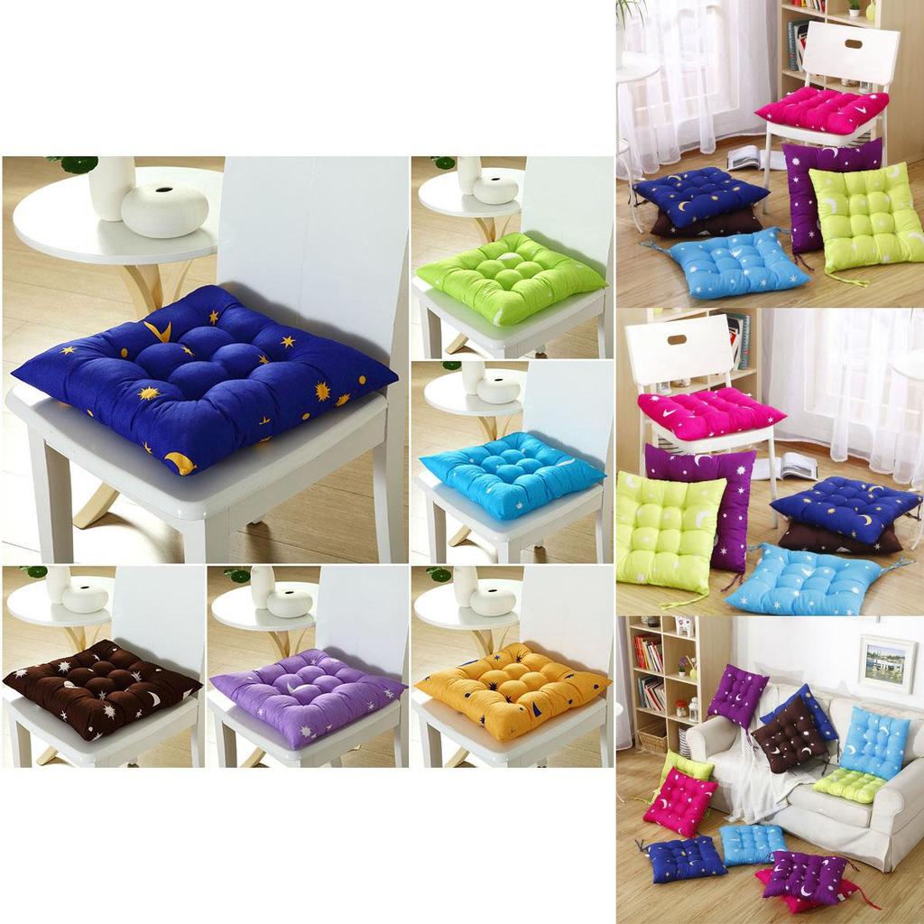 Plush Square Design Soft Chair Seat Pad Cushion For Comfortable Dining Experience