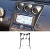Carbon Fiber Center Console Panel Cover Decoration Sticker For Nissan 350Z 06-09