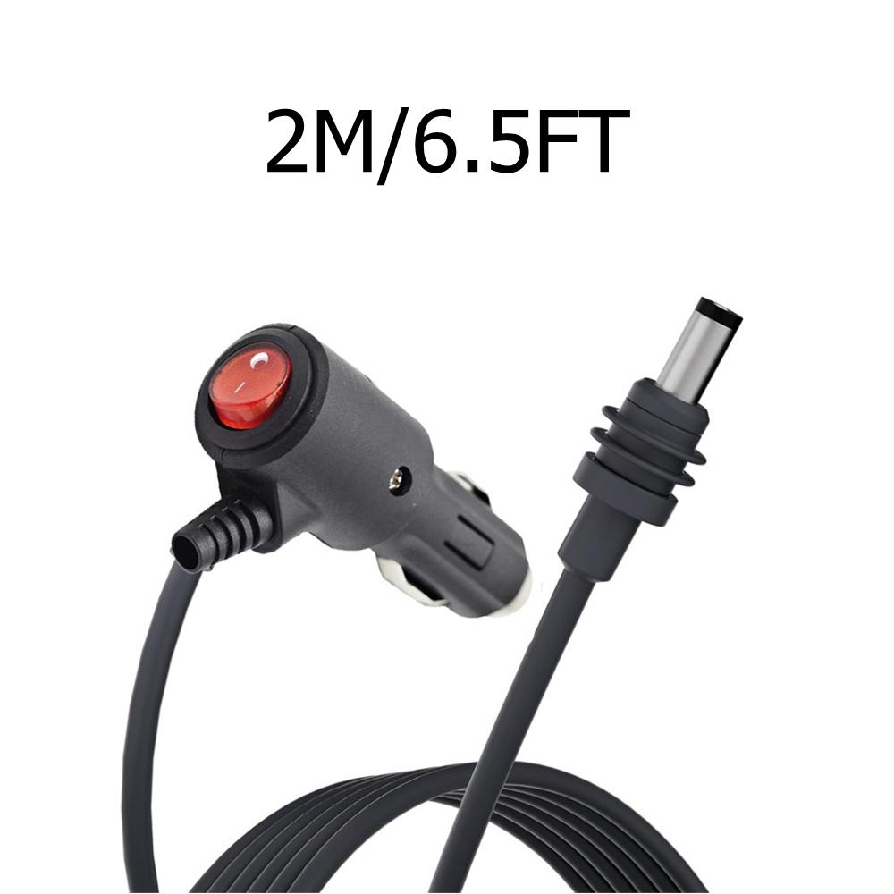 

Кабель питания DC 12V 24V для Starlink Mini 16AWG Медная проводка с выключателем 2/3/5M Кабель зарядного устройства от прикуривателя