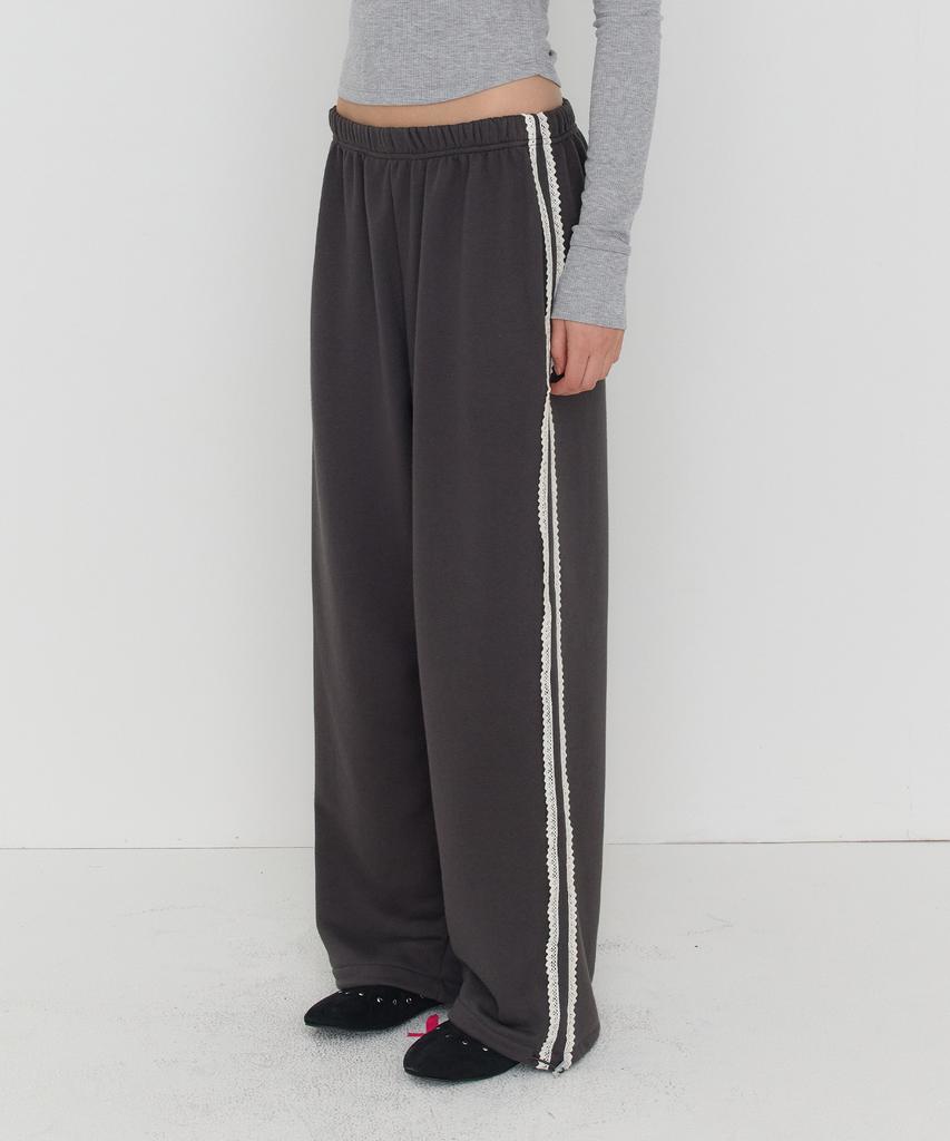 DEARSTALKER Vicky Lace Track Jogger Pants - 5 Color