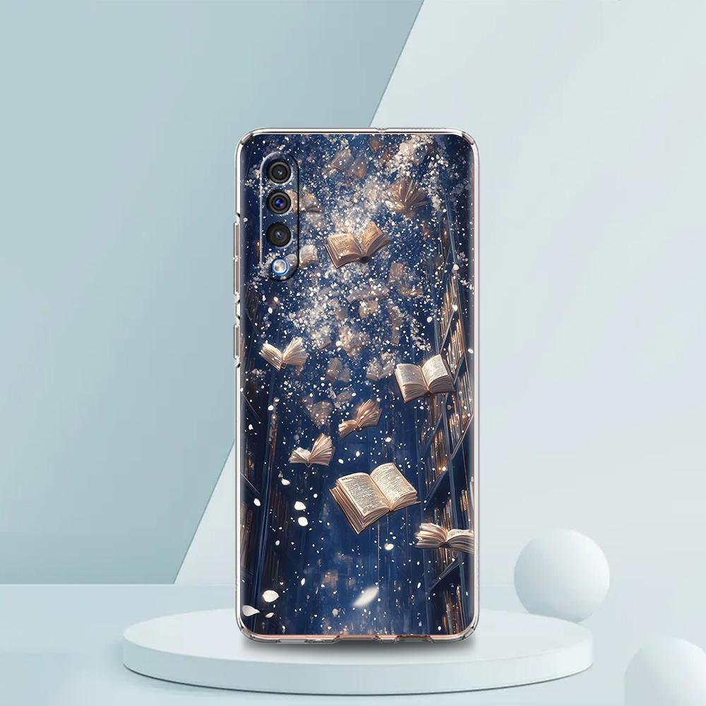

Прозрачный чехол для телефона Samsung Galaxy A16 A14 A12 A22 A24 A42 A02 A06 A20 A30 A40 Мягкий ТПУ чехол Креативный и красивый Книга for Samsung A10