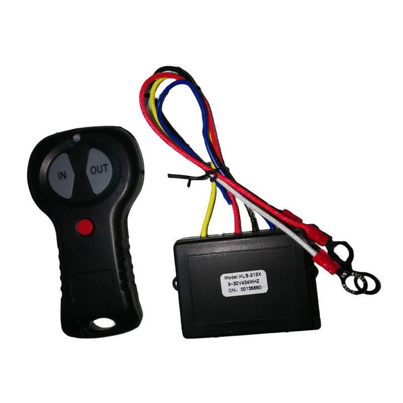 Winch Remote Control 12V with Indicator Light Accessory Winch Switches Easy