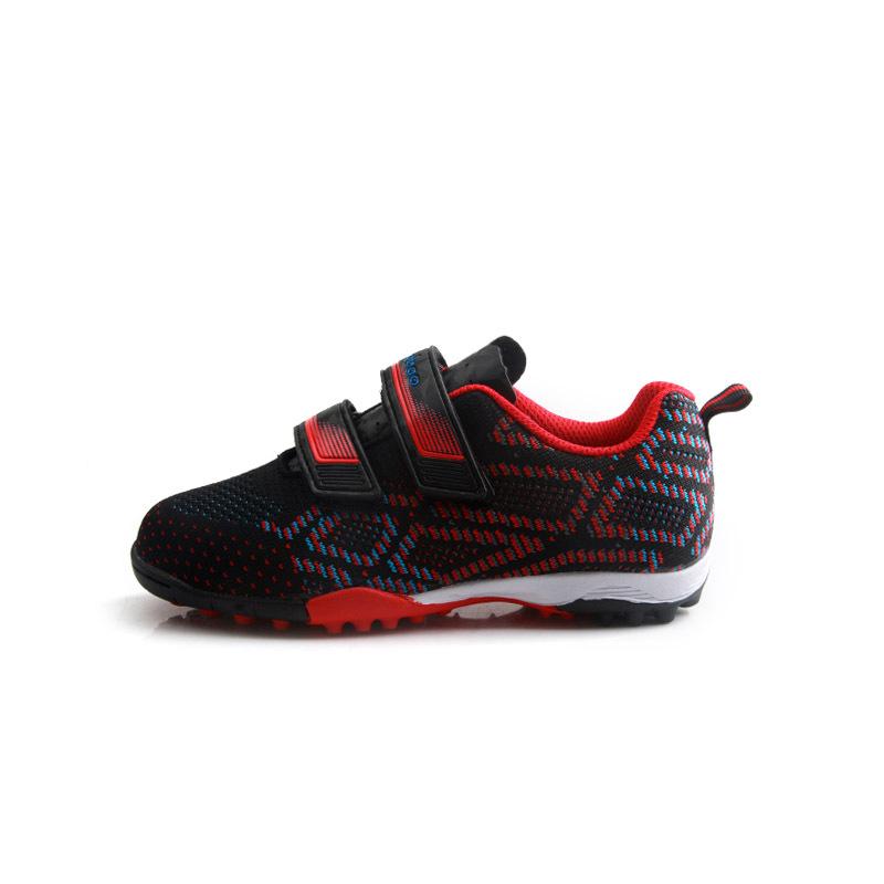 

Iron Leopard new flying woven children s broken nail football shoes, youth school Velcro football shoes S83008 25