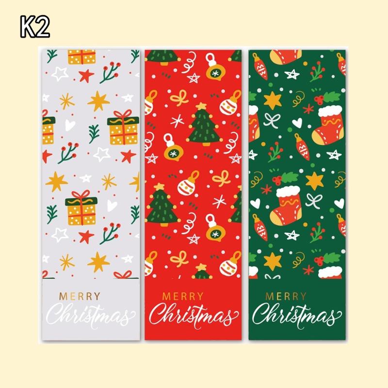 

90Pc Merry Christmas Stickers Label For Gift Wrapping Christmas Gift Box Packaging Decorative Sealing Sticker Christmas Supplies