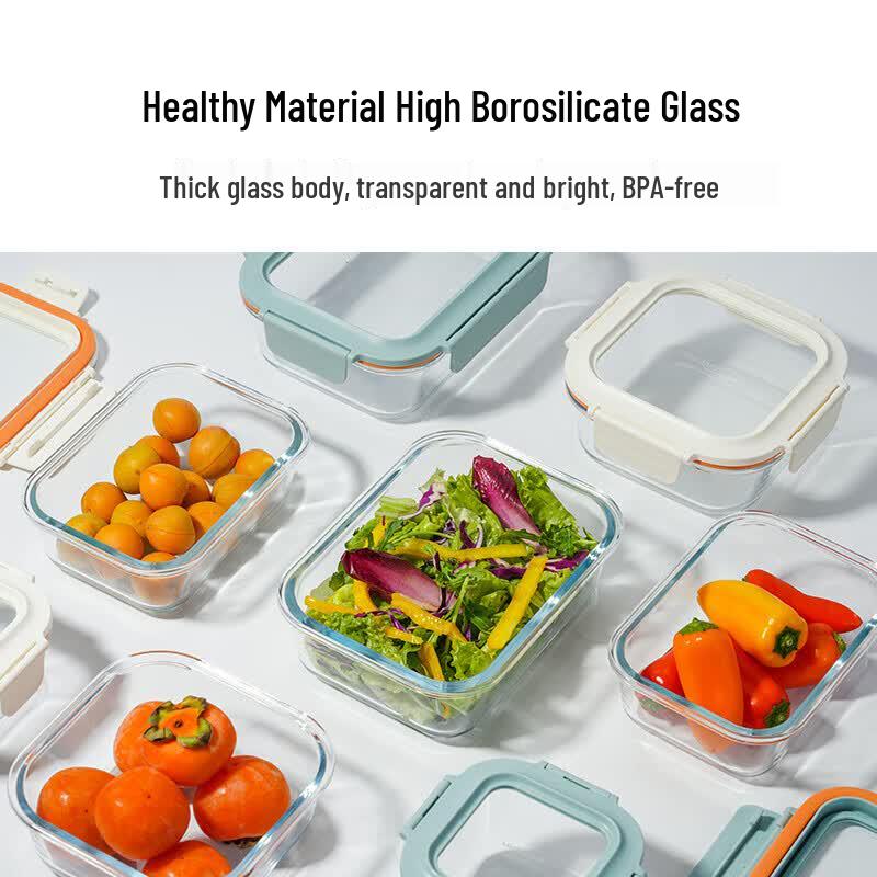 LOCK&LOCK Heat-Resistant Glass Food Storage Container