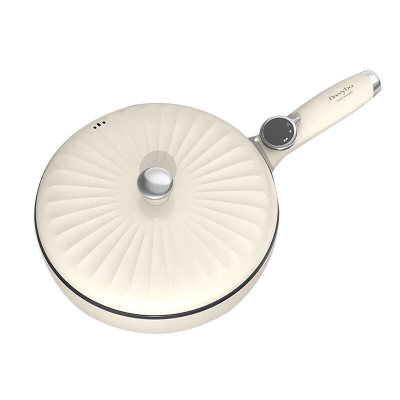Finsybo 4L Multi-functional Maifan Stone Electric Wok CN plug (adapter included)