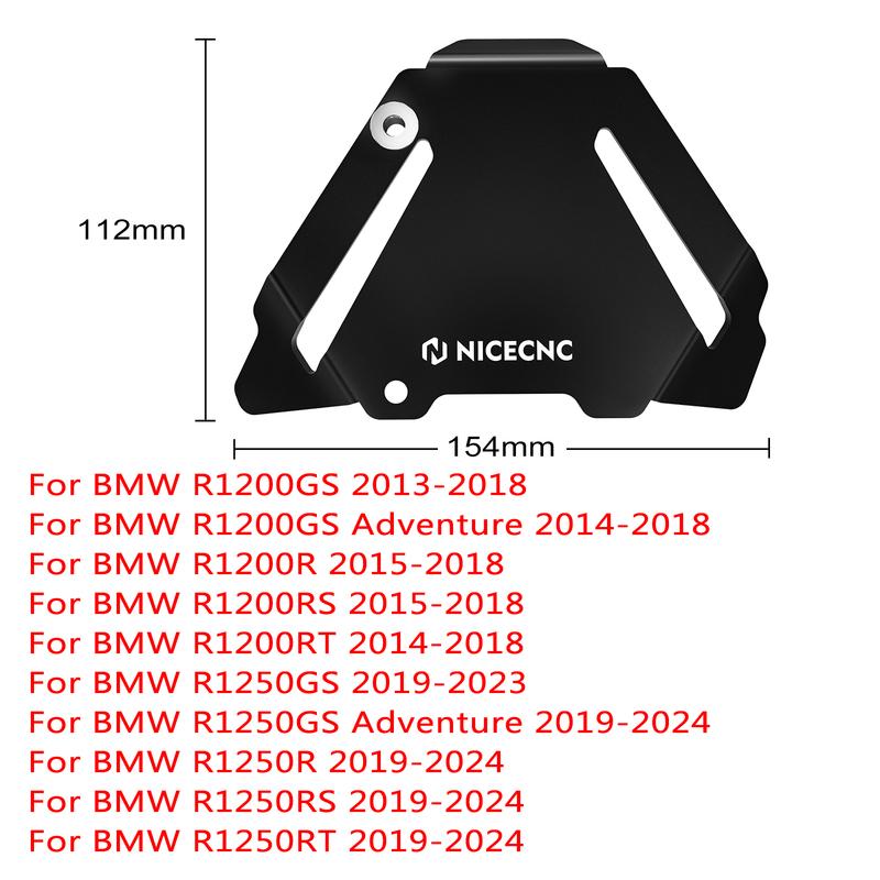 NICECNC Motorcycle Starter Guard Protector Cover for BMW R1200GS 2013-2018 R1200GS Adventure R1200GSA 2014 2015 2016 2017 2018
