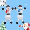 Top Snowman Hat Decompression Toy Stretchable Stickiness Wall Climbing Toy Gift
