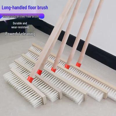 Long Handle Hard Bristle Floor Cleaning Brush