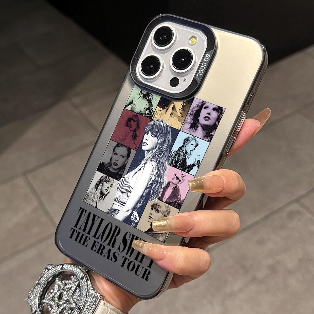 

Singer Girl T-Taylors Phone Case for Xiaomi Redmi 15C 14C 13C 12C 10 Note 15 14 13 12 Pro Plus 4G 5G Silver Hard Cover Redmi Note 14 5G (Global)