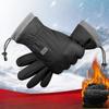 Warm  Thickened and Velvet Touch Screen Bicycle and Motorcycle Cold Proof  Wind Proof and Waterproof In Winter Outdoor Sports Skiing