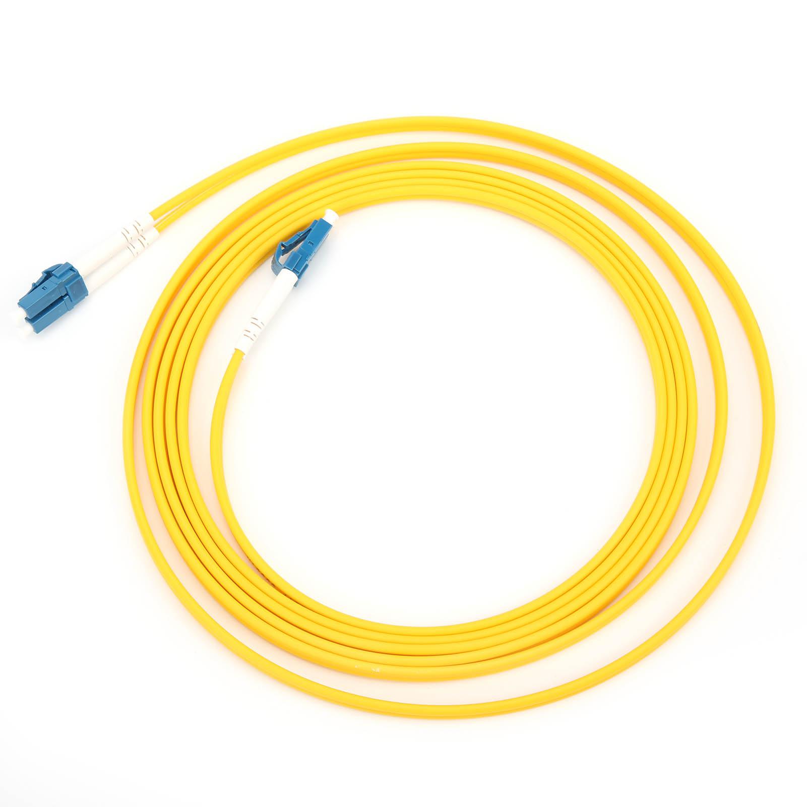 

Fiber Optic Patch Cord Cable Jumper Wire Accessory LC UPCLC UPCSMDX3.03MPVC