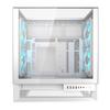 Boitier PC Gaming - COUGAR - OMNYX - Blanc - Mid-Tower ATX - 4 Ventilateurs ARGB PWM