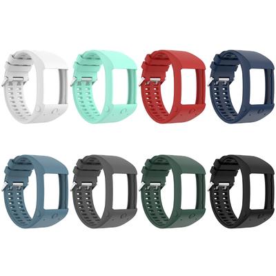 Silicone Wristband Straps Replacement Watchband Bracelet Polar M600 Smart Watch Adjustable Band Straps Replacement