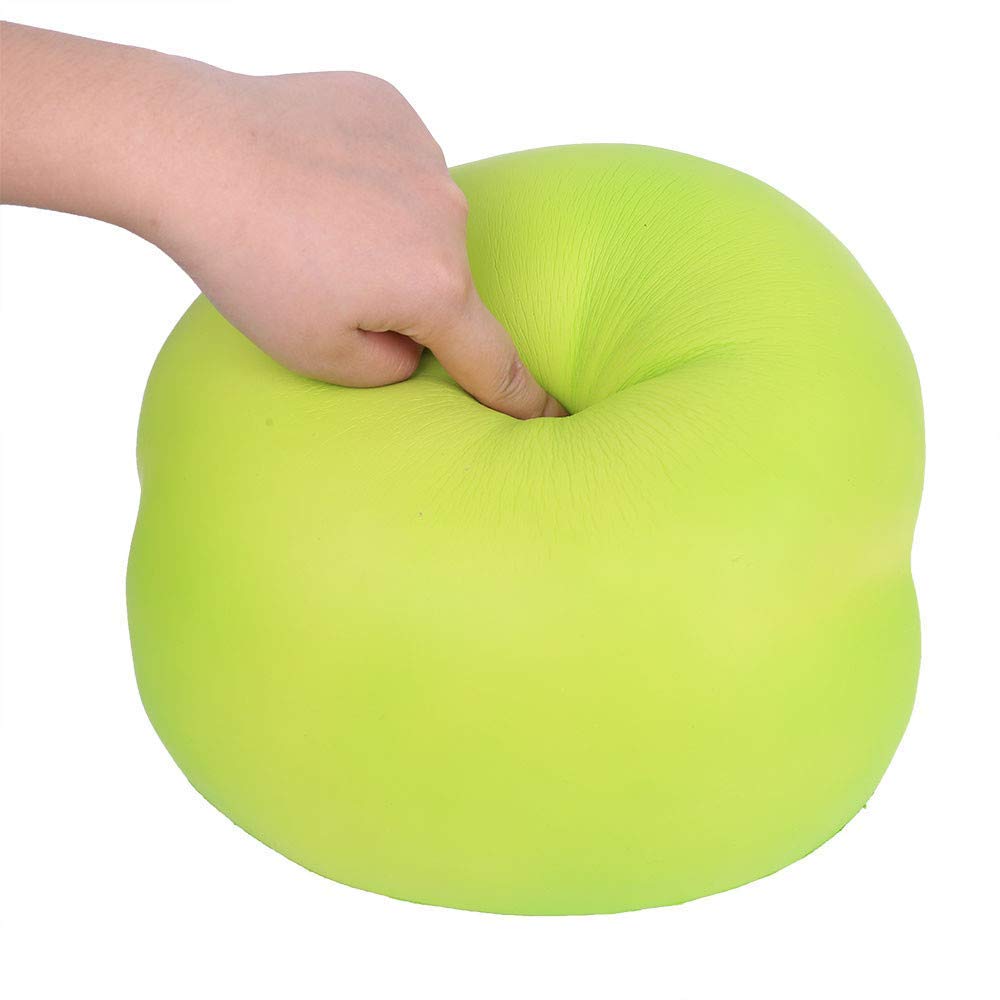 10 Inch Super Big Half-apple Shape Slow Rising Toy Soft Squeeze Children/Adult Vent Soft Squeeze Stress Relieve Toy